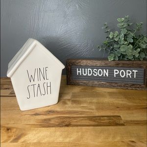 Rae Dunn WINE STASH Piggy Bank